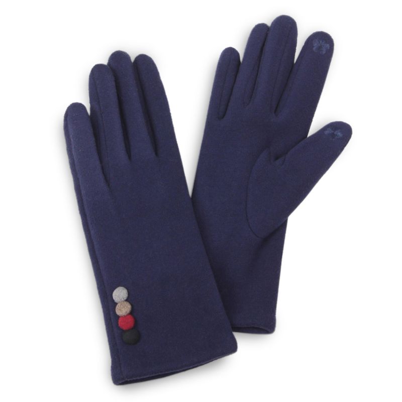 Three Button Texting Glove