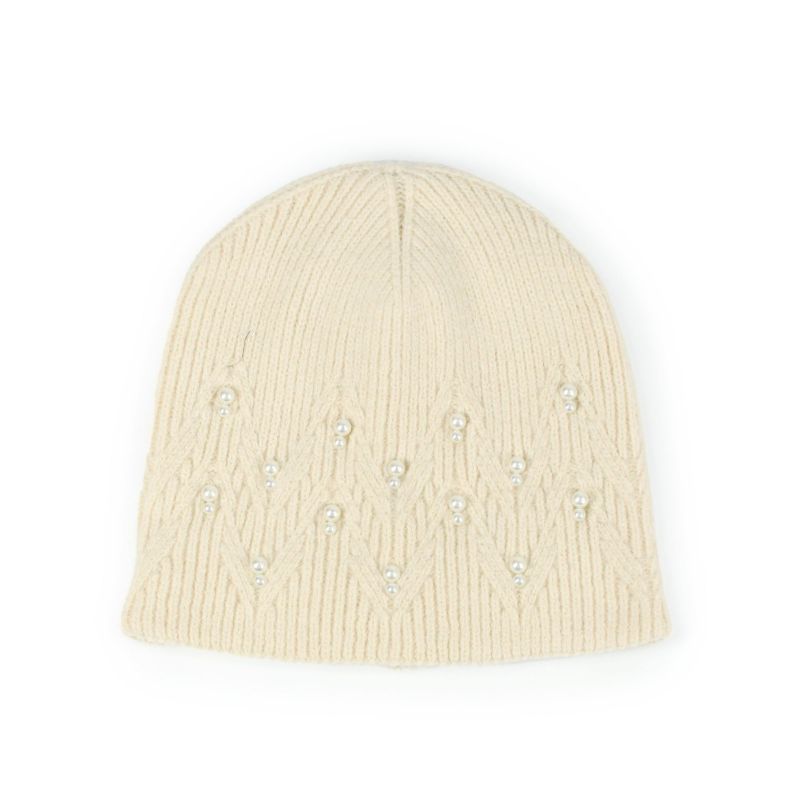 Beanie w/ Pearls