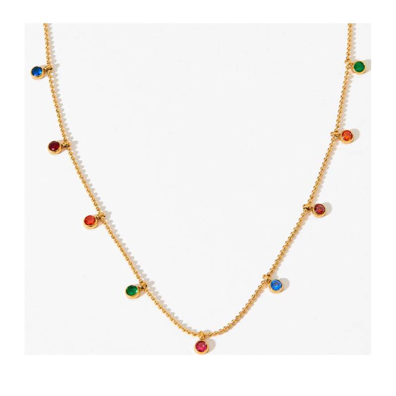 Bezel Set Drops Multi