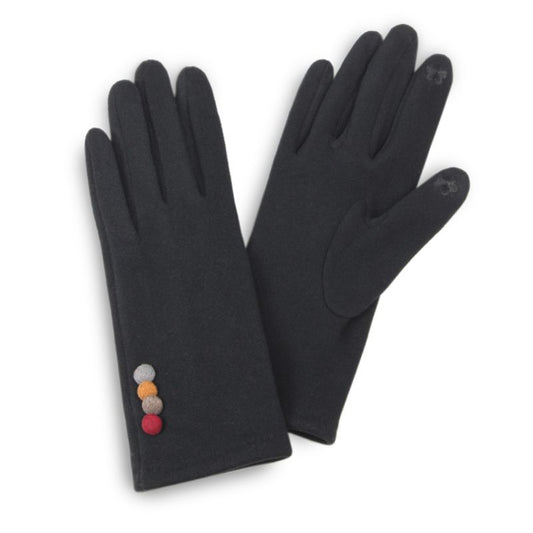 Three Button Texting Glove