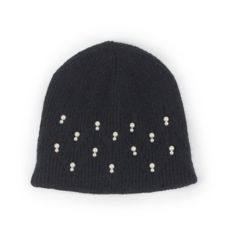 Beanie w/ Pearls