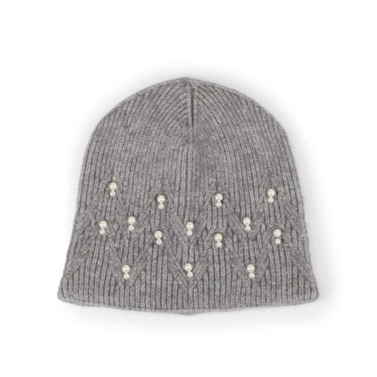 Beanie w/ Pearls