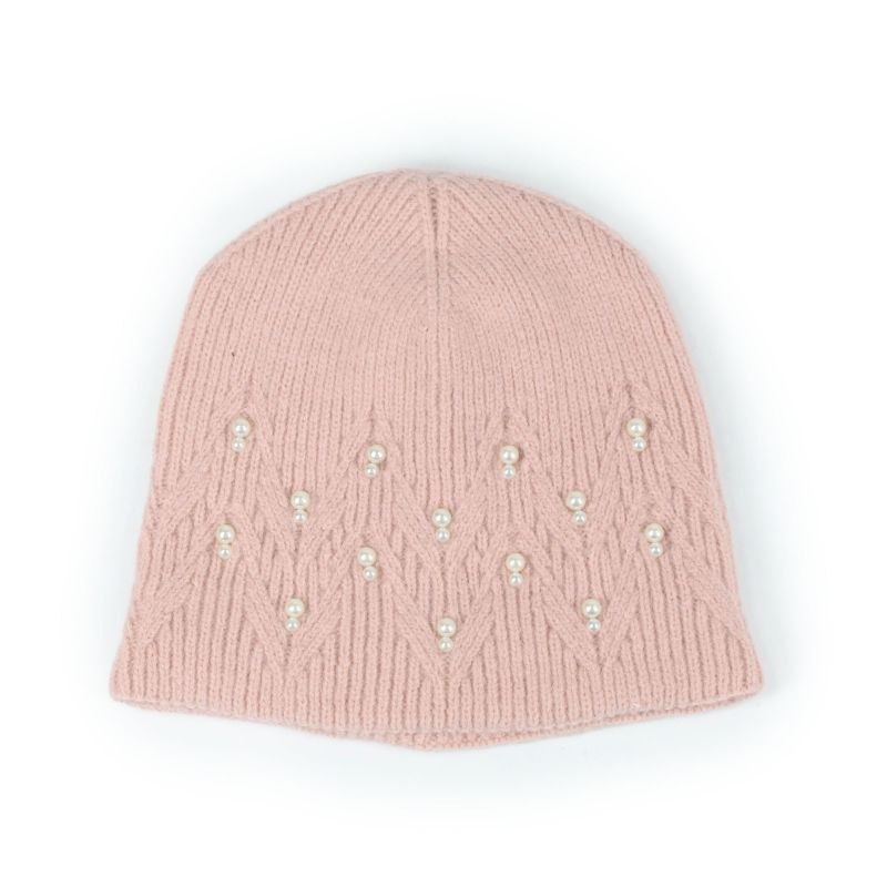 Beanie w/ Pearls