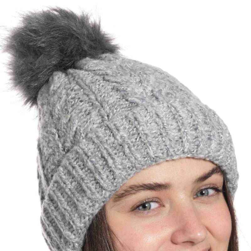 Pom Pom Hat tweed