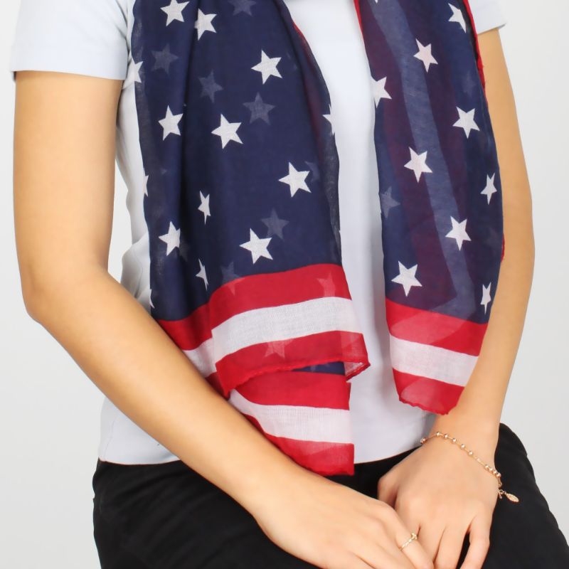 American Flag Scarf