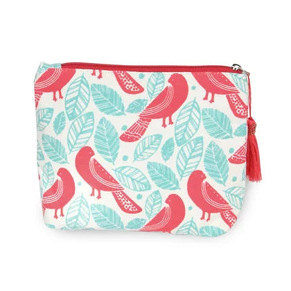 Birds Cosmetic Bag